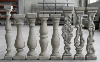 O que são balaustres e onde se aplicam na construção civil?