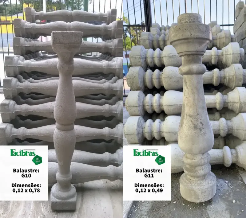 Balaustres na arquitetura como pode se utilizar?