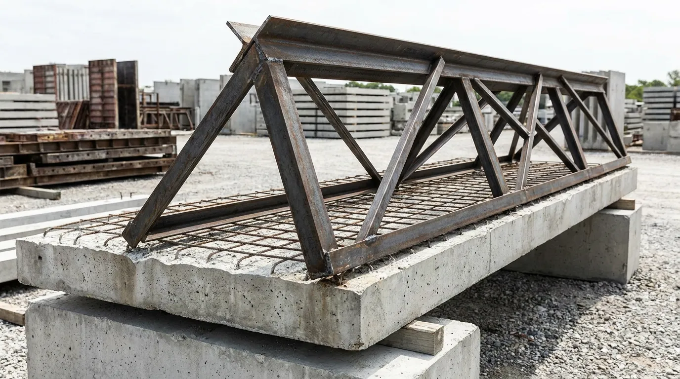 Obra - Painel treliçado autoportantes | Fabricação de lajes treliçadas RJ